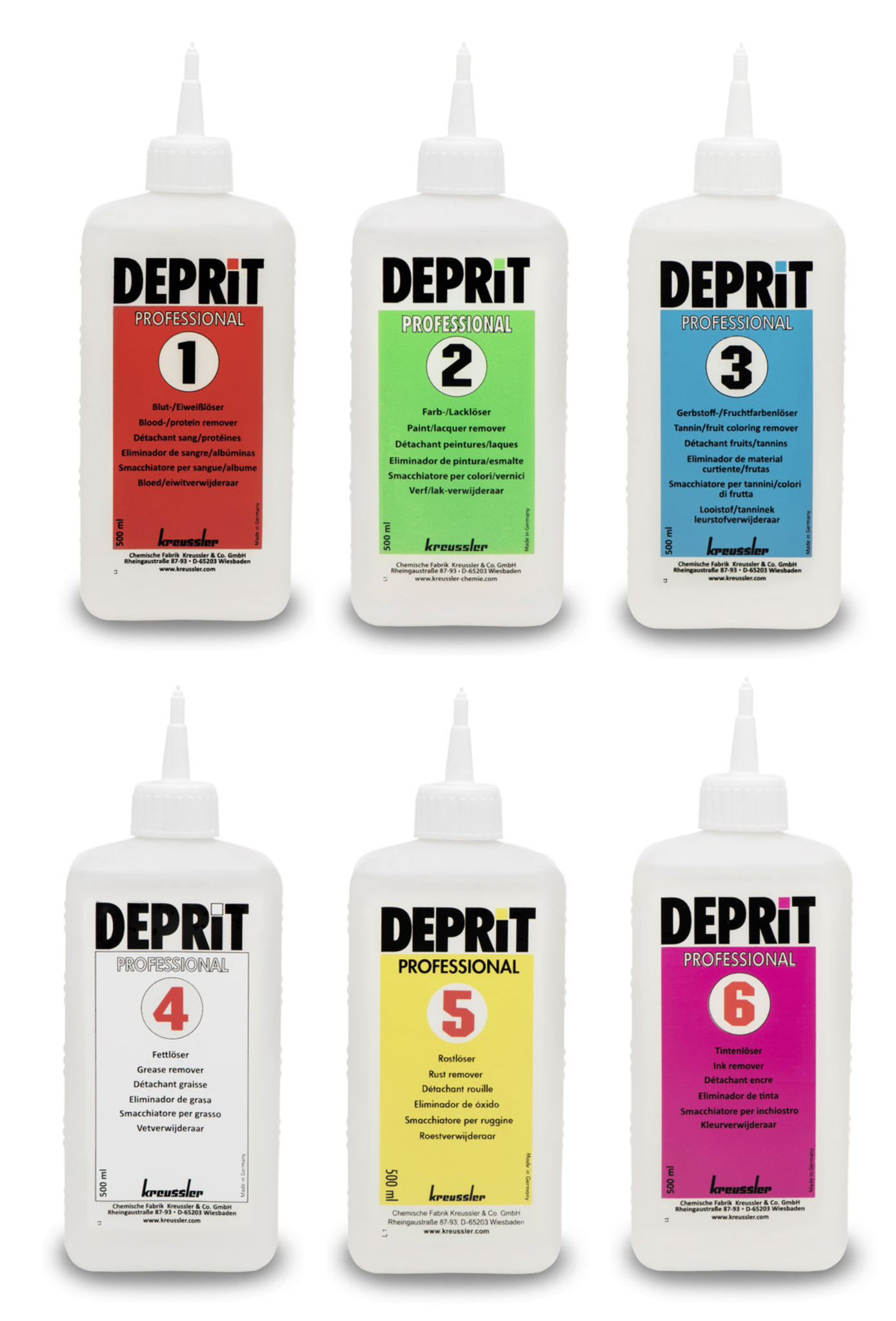 DEPRIT PROF. SET 1-6 (à 0,5 kg) LC1