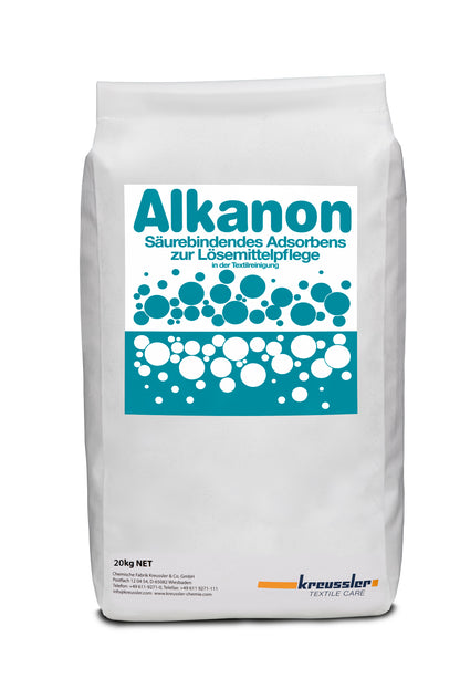 Alkanon-20kg, Kreussler, Waschmittel für Wascherei, Hotels, Restaurants, Pflegeheime