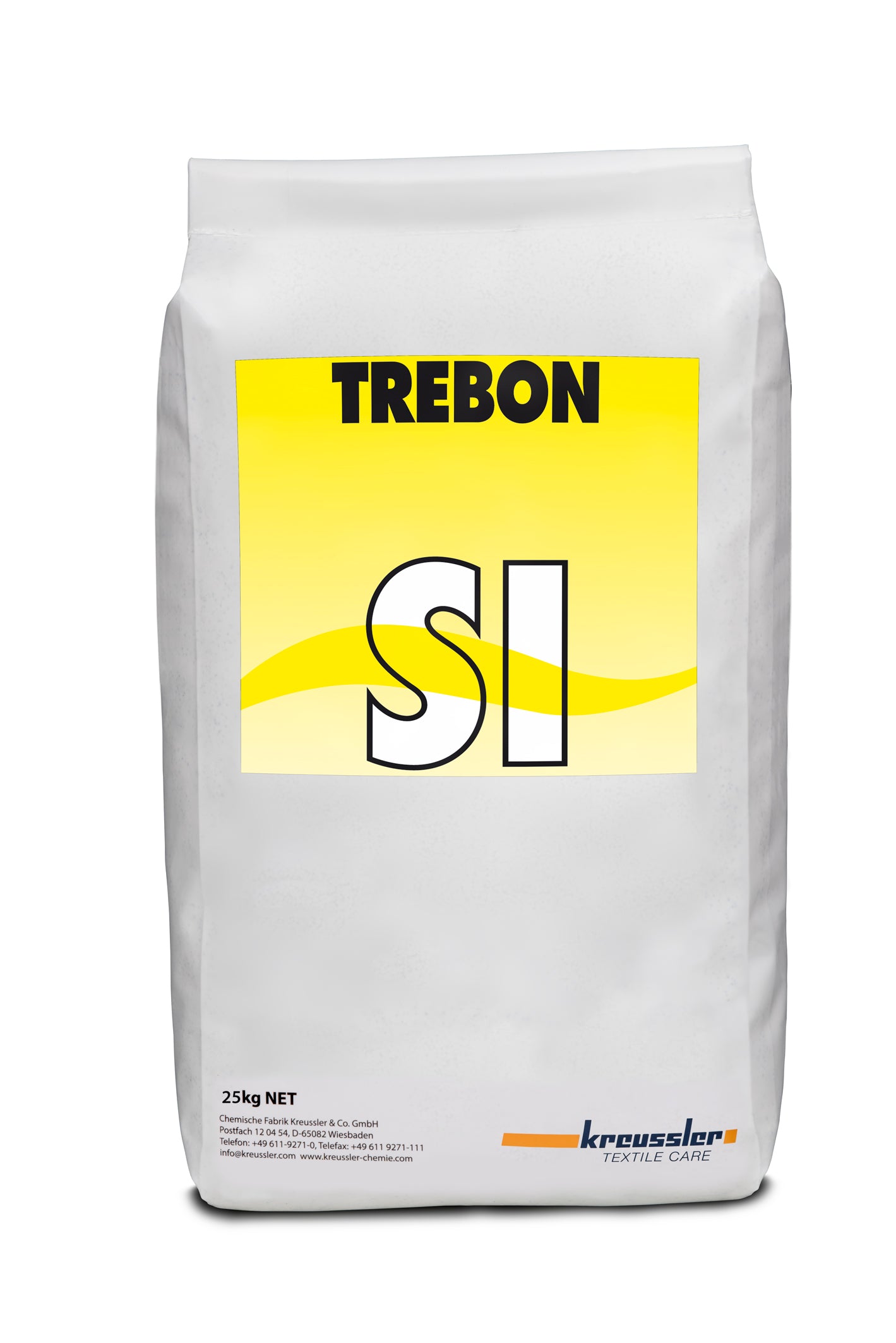 Trebon_SI-25kg, Kreussler, Waschmittel für Wascherei, Hotels, Restaurants, Pflegeheime