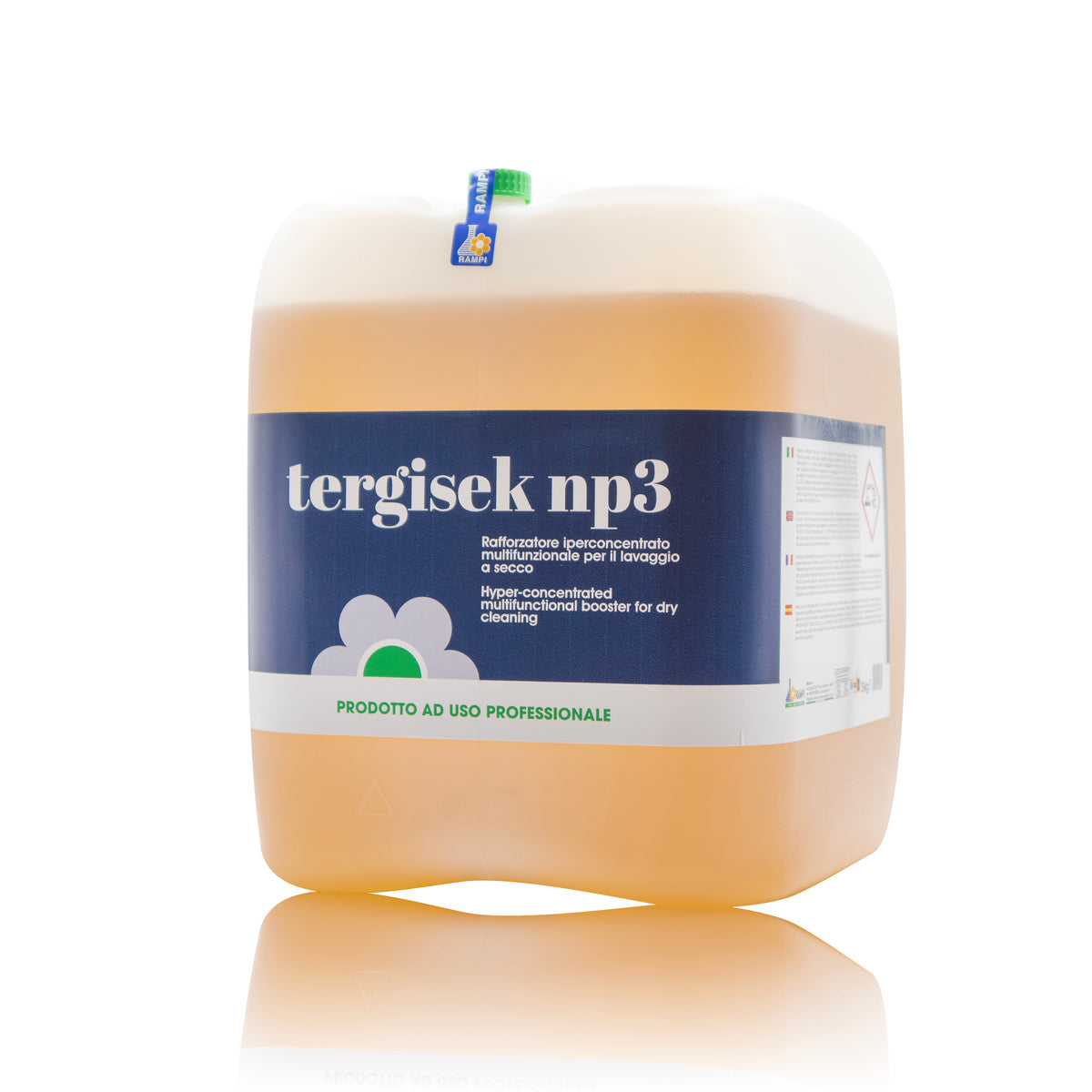 TERGISEK NP3 Waschbooster von Rampi für professionelle Textilreinigung